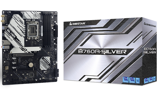 B760A-SILVER｜BIOSTAR｜株式会社アユート PCパーツ・VR